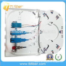 SC / LC / FC FTTH Fiber Optic Terminal Box, 4Port Fiber Optic Faceplate